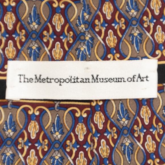 The Metropolitan Museum Of Art 100% Silk Neck Ties - Picture 6 of 12